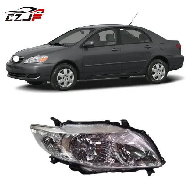 CZJF LED aydınlatma sistemleri far otomatik far Toyota Corolla için 2010 2011 2012 2013 81170-02B31 81130-02B31