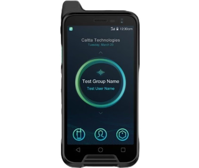 Caltta E720 PoC Smart Radio 4G LTE Android 11 Walkie Talkie Dual SIM GPS  Public Network Radio for Construction Security