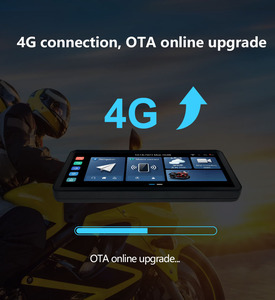 4G Android Xe máy GPS Navigation với màn hình cảm ứng cho MP3 TPMS Dashcam DVR Carplay & Android tự động chống thấm nước <span class=keywords><strong>IP67</strong></span> - Product Image 3