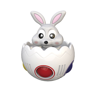 Cubo mágico de silicona para aliviar el estrés de Pascua, juguete de bola de arcoíris - Product Image 3