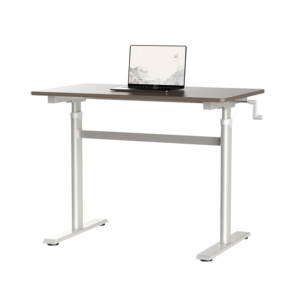 NBHY Haute qualité Moderne Convertible Bureau à domicile Bureau Métal Hauteur réglable Poignée manuelle Manivelle extensible - Product Image 2