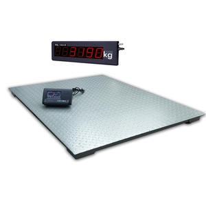 A12E 표시기가 포함된 고하중 1.2*1.2-3톤 산업용 바닥 저울 디지털 플랫폼 계량 저울 - Product Image 1