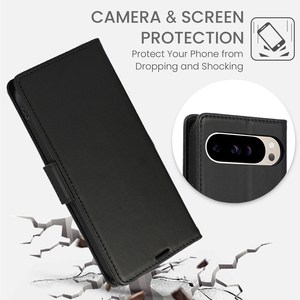 Pour <span class=keywords><strong>Google</strong></span> <span class=keywords><strong>Pixel</strong></span> 9 9 Pro Flexible anti-dérapant Flip PU cuir fente pour carte portefeuille <span class=keywords><strong>pochette</strong></span> coque de téléphone pour <span class=keywords><strong>Google</strong></span> <span class=keywords><strong>Pixel</strong></span> 7A 8 Pro - Product Image 5