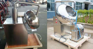 Aço inoxidável Grande 800 1000 Sugar Candy <span class=keywords><strong>Panning</strong></span> <span class=keywords><strong>Chocolate</strong></span> Revestimento Pan Máquina De Polimento - Product Image 4