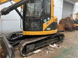 รถขุดไฮดรอลิกแบบตีนตะขาบ CAT308D รุ่นปี 2024 พร้อมเครื่องยนต์/มอเตอร์/ปั๊ม/เกียร์บ็อกซ์ สภาพใหม่ 90% นำเข้าจากญี่ปุ่น น้ำหนัก 8 ตัน - Product Image 6