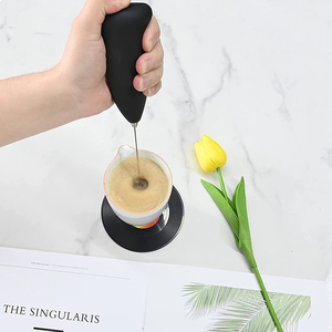 Máy Tạo Bọt Cầm Tay Bằng Thép Không Gỉ, Máy Làm Sữa, Cà Phê Cầm Tay Chạy Bằng Pin, Chạy Bằng Điện - Product Image 4