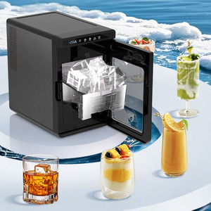 Pequeño hogar portátil 40mm gran cubo de hielo limpieza automática fabricante de cubitos de hielo para el hogar/oficina/Bar bebida fría - Product Image 6