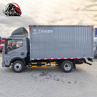 Camionnette Dongfeng d'occasion 130 CV 7,5 tonnes pour le transport de marchandises en ville, camion léger 4x2 avec caisse