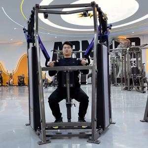 Attrezzatura Fitness Commerciale: Trainer a Puleggia Alta con Carico a Perni per Allenamento Spalle, Trainer Isometrico per Trazioni, per Braccia e Petto - Product Image 5