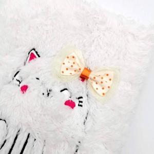 Dễ Thương Kawaii mèo <span class=keywords><strong>Bowknot</strong></span> thêu Fluffy Nhật Ký Tạp Chí sang trọng Máy tính xách tay cho cô gái - Product Image 5