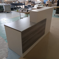 Grande table de réception en bois de conception de réception moderne haut de gamme sur mesure