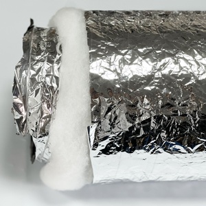 Gaine flexible isolée en polyester et aluminium R0.6/R1.0 pour systèmes CVC - Product Image 2
