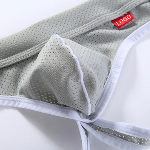 Boxer da <span class=keywords><strong>Uomo</strong></span> Personalizzati a Vita Alta, Sexy <span class=keywords><strong>Intimo</strong></span> Maschile con Cuciture, Slip Traspiranti per <span class=keywords><strong>Uomo</strong></span> - Product Image 2