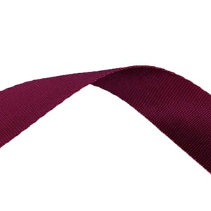 1 inch <span class=keywords><strong>Nylon</strong></span> vải dây đeo 25mm rộng <span class=keywords><strong>Nylon</strong></span> Băng mận màu 1mm Độ dày <span class=keywords><strong>Nylon</strong></span> đồng bằng dệt vải - Product Image 3