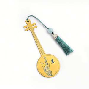 Custom <b>Metal</b> <b>Bookmark</b> Clip with Tassel Office & School Supply - Product Image 4