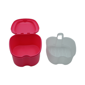 プラスチック製の矯正用リテーナー洗浄ボックス、義歯カップ、マウスガード容器（ストレーナー付き） - Product Image 5