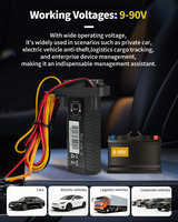 TrackerKing ST901 Mini Rastreador GPS 4G Impermeable para Automóviles y Motocicletas, Dispositivo de Rastreo en Tiempo Real con Detección ACC