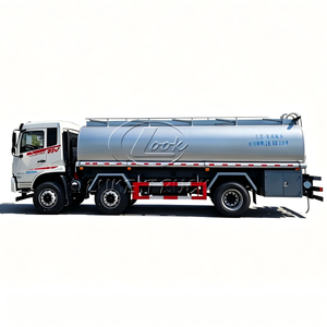 Camión cisterna de petróleo 6*2, camión de transporte de petróleo para exportación, camión cisterna de tres ejes, camiones de empresa de transporte de petróleo - Product Image 1