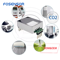 Fosensor 0-10000PPM Capteurs de CO2 de haute qualité de haute précision Capteur de gaz de dioxyde de carbone NDIR pour la surveillance de la qualité de l'air