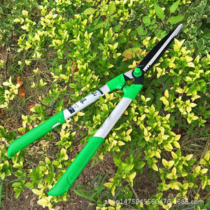 Tijeras para cortar setos verdes de acero con alto contenido de carbono, mango de aluminio de 45-60 cm, herramienta de poda para jardín y vegetación, fabricadas en Shandong. - Product Image 3