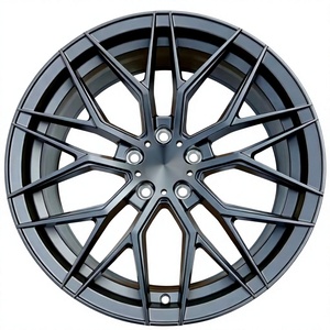 Nouvelles jantes en alliage noir multi-rayons de 17/18/<span class=keywords><strong>19</strong></span>/20 pouces 5x114.3/5x112 pour voitures particulières japonaises/coréennes/allemandes - Product Image 1