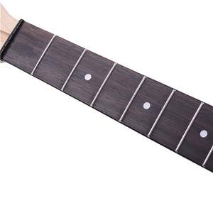 Mástil de Guitarra de 22 Trastes en Oferta, Mástil de Guitarra de Arce Tipo Banana con Diapasón de Palisandro para Repuesto de Piezas de Guitarra, Acabado Satinado - Product Image 5