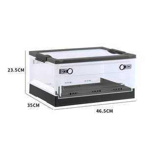 Best price superior quality waterproof transparent foldable plastic storage box