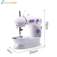 Machine à coudre électrique portative pour travaux d'aiguille, mini-outil de couture automatique et manuel à point noué, pour travaux d'aiguille manuels et réparation de vêtements DIY