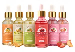 Huile Yoni <span class=keywords><strong>pour</strong></span> le nettoyage vaginal féminin, antibactérienne, sérum équilibrant le pH, huile naturelle à base de plantes, équilibrant le pH, déodorant et soulageant les démangeaisons - Product Image 2