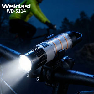 مصباح يدوي LED قابل لإعادة الشحن عبر USB من ويداس، عالي الطاقة مع خاصية التكبير والتصغير وعرض الطاقة، إضاءة عالية - Product Image 3