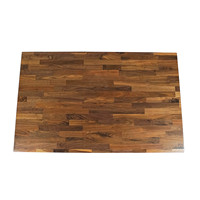 Bloc de boucher en bois massif noyer noir Dessus de table Bureau d'ordinateur naturel Table à manger Bâtiment de bureaux à domicile Comptoir polyvalent