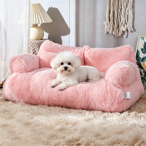 Pet Sofa Luxury Modern <b>for</b> <b>Cats</b> & Dogs Pearl Cotton Crystal Fleece Anti-Slip PP Cotton Sponge Eco-Friendly - Product Image 3