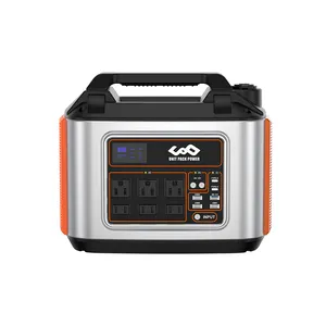 Bloc d'alimentation Portable 500W alimentation solaire batteries d'énergie 486Wh Rechargeable au Lithium Station d'énergie