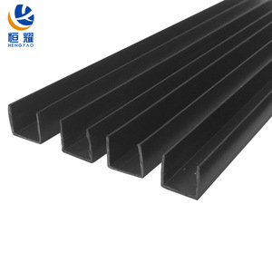 Profilé plastique en U Hengyao 12x13mm PVC rigide pour raccords en alliage d'aluminium - Product Image 1
