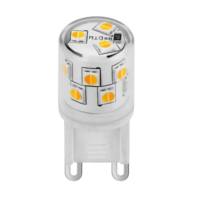 2,5 W G9 Bombilla Led Cerámica Parpadeo Libre 85-265V 110V 220V 277V 230V 24V DC/AC Lámpara de luz regulable Cristal 1W 2W 3W 4W 5W 6w 7W 8W