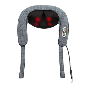 Pétrissage Shiatsu profond électrique, soulagement de la douleur, meilleur chauffage des épaules, brûle les graisses, Mini ceinture de massage du corps et du cou - Product Image 1