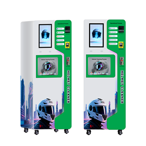 Thấp moq ngoài trời động cơ xe đạp Mũ bảo hiểm defogging sạch vendig và rửa làm sạch bán hàng tự động Nhà cung cấp máy bên trong đồng xu khe - Product Image 4