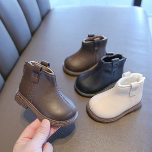 Bottes courtes décontractées pour bébé fille, mode enfant, antidérapantes, épaisses et chaudes pour l'automne et l'hiver - Product Image 4