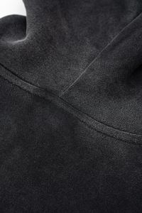 Personalizado al por mayor chándal en blanco French Terry de alta calidad Xxxxl en blanco Essentials ropa de calle de gran tamaño con cremallera completa sudaderas con capucha para hombre - Product Image 4