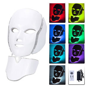 Mesin masker fototerapi LED 7 warna, peralatan perawatan kecantikan profesional, mesin peremajaan kulit foton leher wajah - Product Image 3