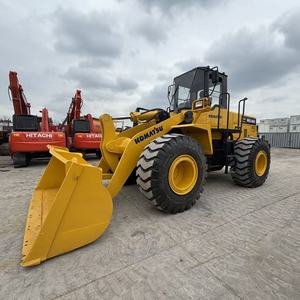 Komatsu WA380 Wheel Loader 8 Ton Capacity Diesel Powered Yellow Heavy Duty Construction Equipment with Engine Motor Bearing - Product Image 6
