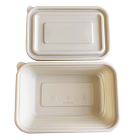 Barquettes alimentaires jetables biodégradables modernes en amidon de maïs, vaisselle, assiettes, bols, emballages écologiques pour fêtes, conteneurs Ecolife