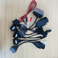 Cable Adaptador de Lector de Códigos OBD1 a OBD2 8 en 1 de Alta Calidad para Diagnóstico de Automóviles, 12V, Compatible con Más de 110 Marcas de Autos