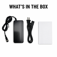 Chargeur universel au lithium Joyun 42V 2A 88W avec connecteur GX16, adaptateur de charge fiable, modèle LK150-4200200 pour fauteuil roulant électrique