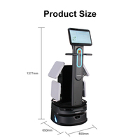 CHAFON W100 Mapas y Rutas personalizables Robot inteligente Material ABS para sistema de inventario automatizado