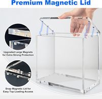 Boîte d'entraînement Elite (ETB) – Vitrine moderne en acrylique haut de gamme, personnalisable, légère, finition polie pour la décoration intérieure, sur mesure
