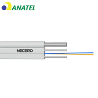 Kabel Fiber Optik Luar Ruangan Anatel GJYXFCH FRP 1core 2core 4core G657A1 G657A2 OM2 OM3 OM4 Kabel Drop FTTH