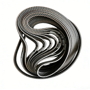 Correa de distribución de caucho HTD-3M, ancho 10 mm, longitud de lazo cerrado 387 390 393 396 399 402 405 408 411 414 417 mm, correa síncrona HTD3M 3M - Product Image 1