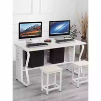 Table et chaise de laboratoire informatique de mobilier scolaire primaire pour l'atelier universitaire de physique pour les étudiants