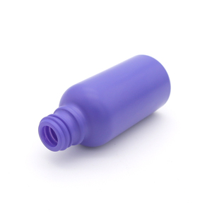 Botella vacía de vidrio púrpura para aceite esencial, 15ml - Product Image 1